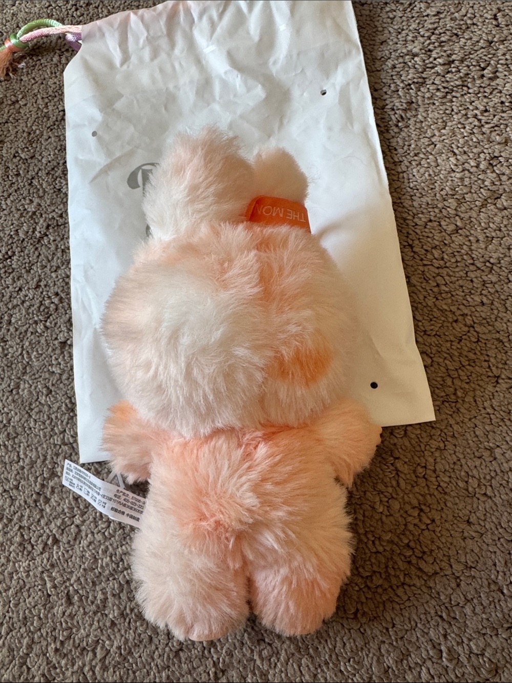 Big Into Energy Labubu in Peach Pink - Picture 2 of 5